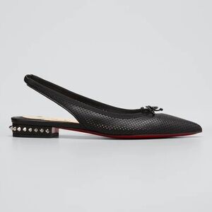 Christian Louboutin Hall Sling Studded Flat